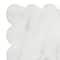 Hello Honey® 14" White Marble Cheese Board with Scalloped Edge